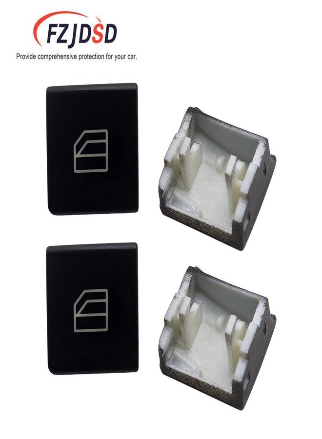 FZJDSD 4PCS Driver Side Car Power Window Master Switch Repair Button Cap Cover A2049055402 Compatible with Mercedes-Benz E-Class E200 E220 E250 E300 C-Class C180 C200 C220 2009-2016 2518300290 - Image 5